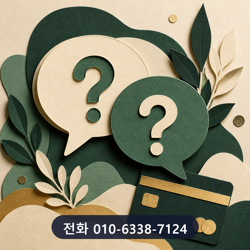 신용카드 포인트 현금화 자주 묻는 질문 이미지