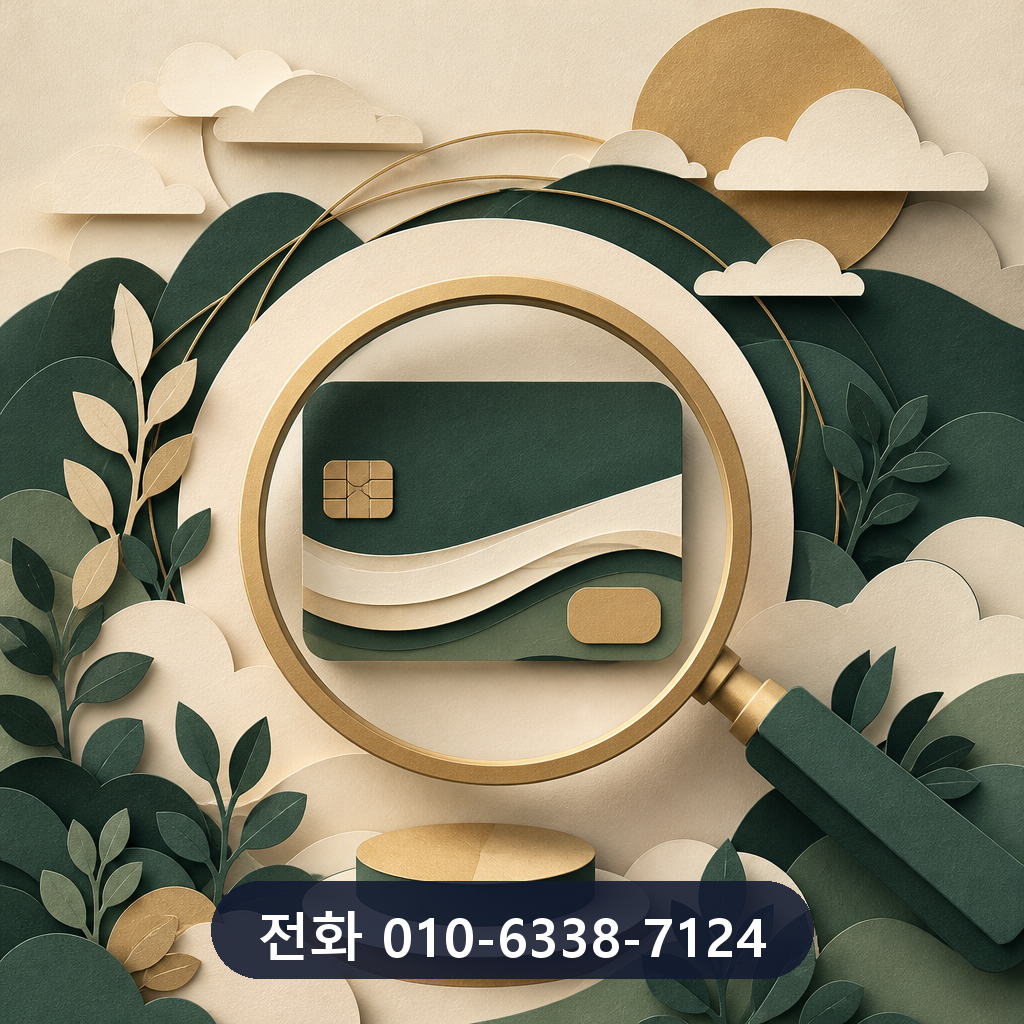 신용카드 포인트 현금화 한도 확인 이미지