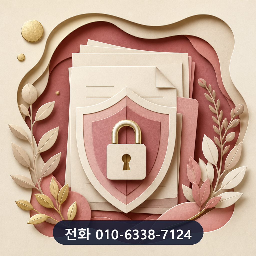 신용카드 포인트 현금화 개인정보 보호 이미지